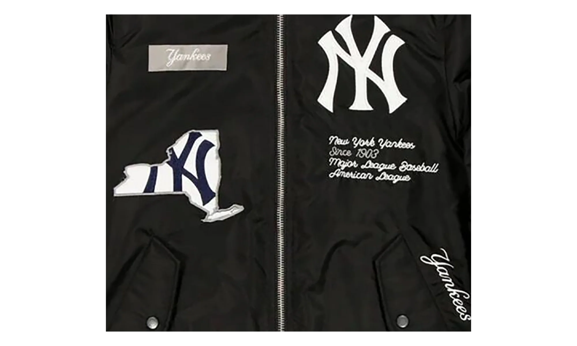 MLB X Alpha Black Jacket "Black" 60747974