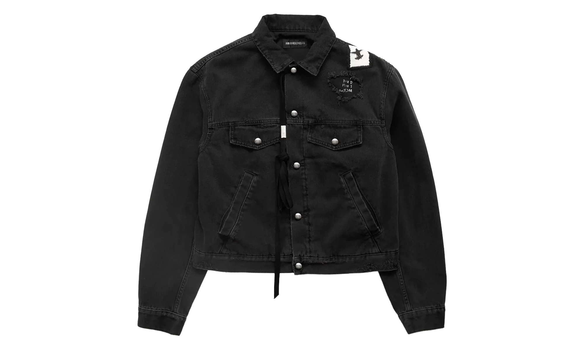 Raf 5-Pockets Standard Blouson With Printed Patches "Faded Grey" B0013237FA662070