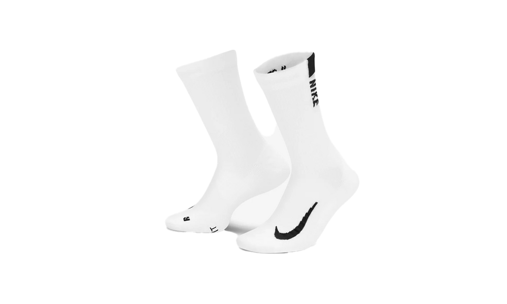 Multiplier Crew Socks (2 Pairs) "White / Black" SX7557 100