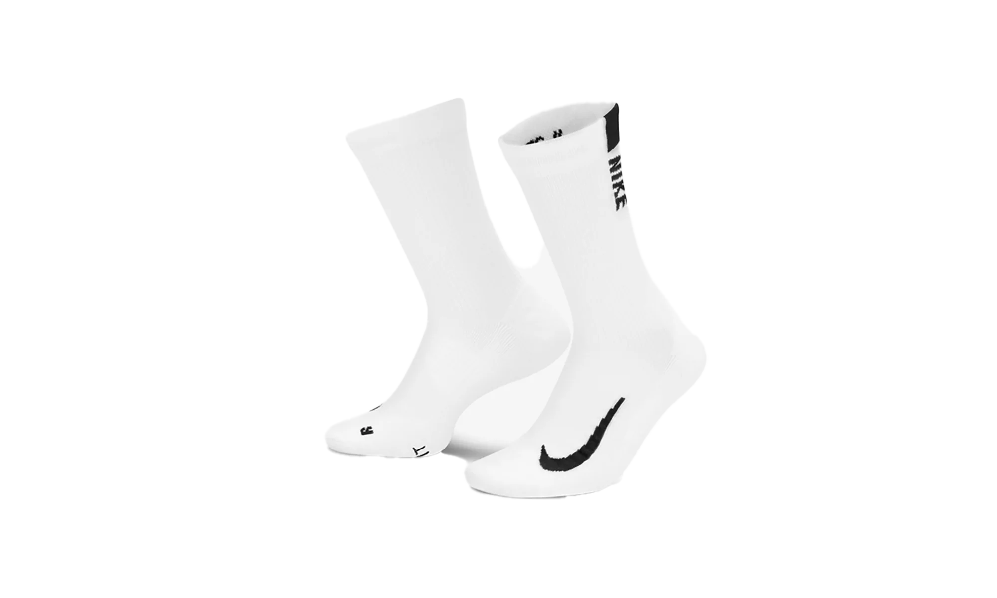Multiplier Crew Socks (2 Pairs) "White / Black" SX7557 100