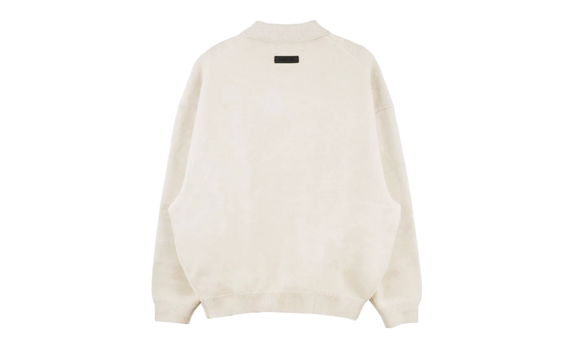 Knit Long Sleeves Polo "Cloud Dancer" 192BT232181F