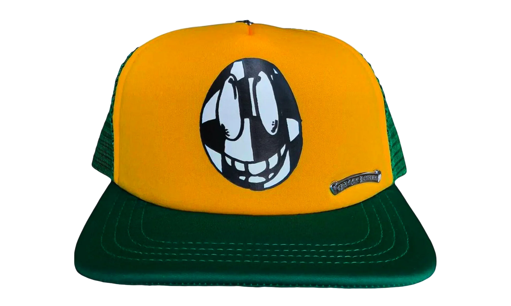 Matty Boy Sex Records Smiley Trucker Hat "Green / Yellow" CHRM1168