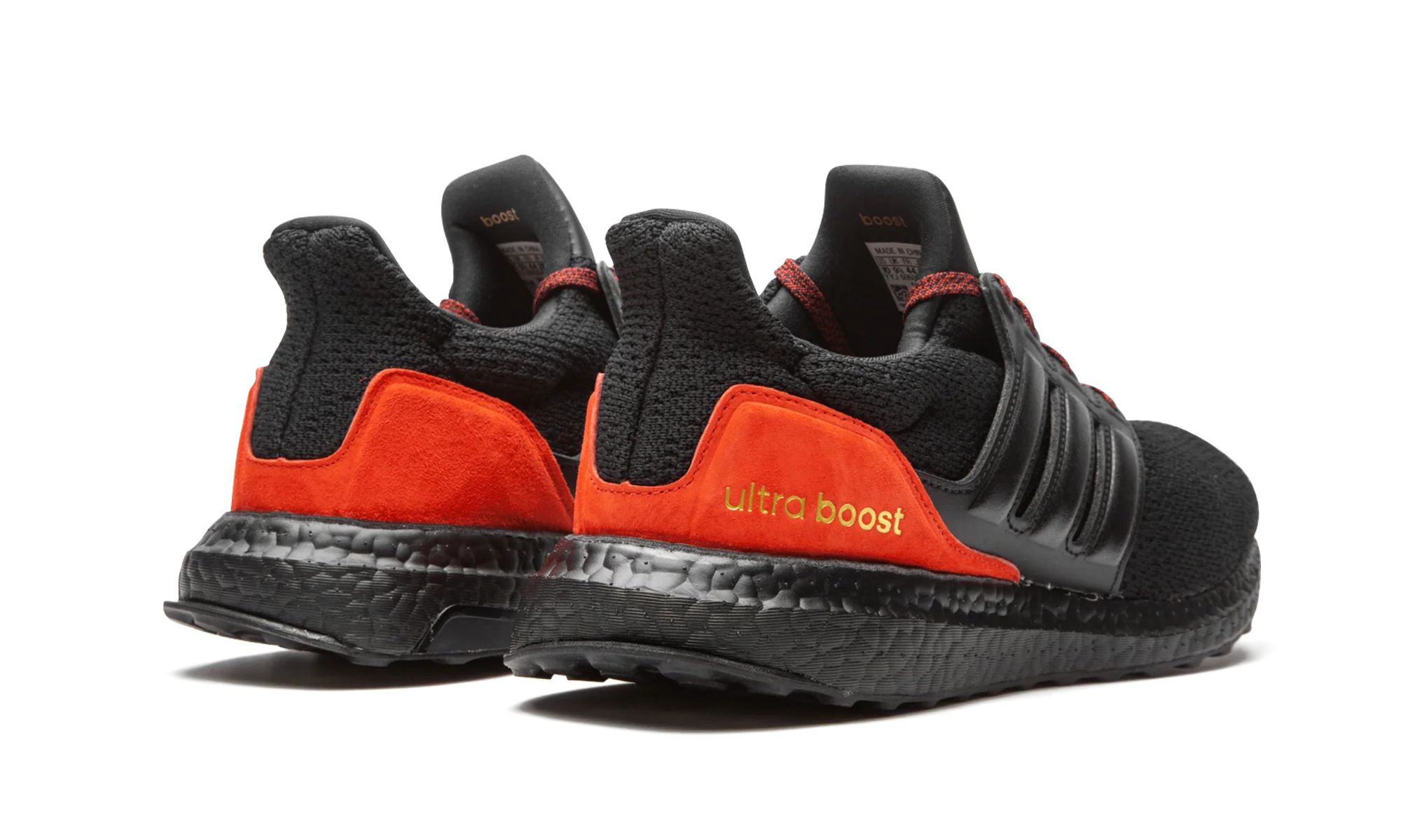 Ultraboost "Core Black / Red Suede" FW4899