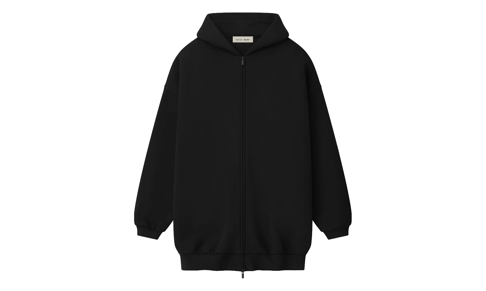 Property Lounge Long Zip Hoodie "Black" 192SP266931F