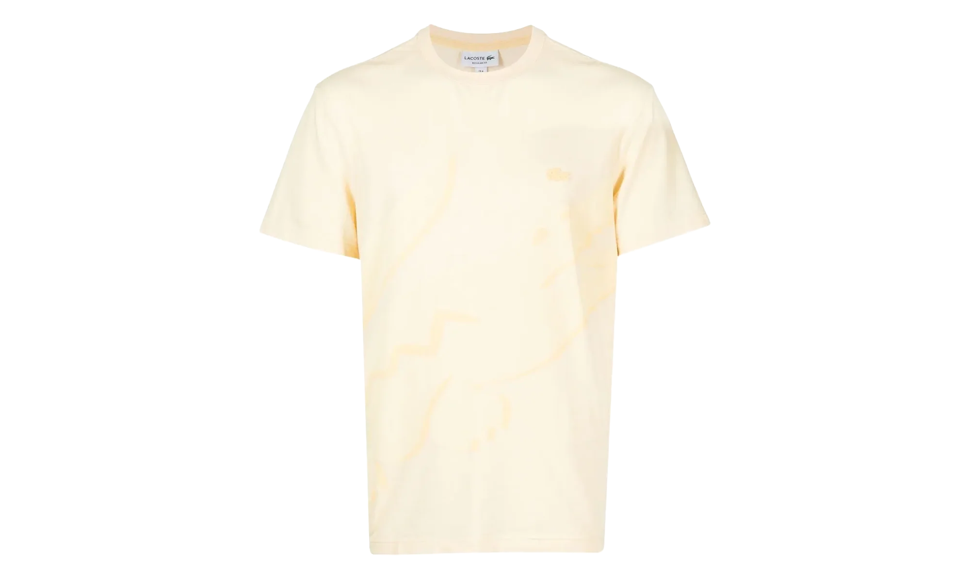 Crocodile Print Organic Cotton T-Shirt "Yellow" TH2604 HBZ