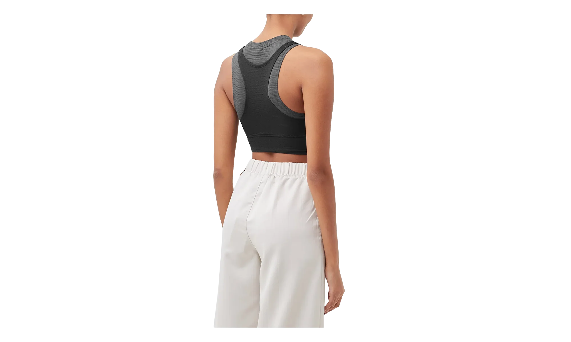 Air Jordan Essential Crop Top WMNS "Anthracite / Black" DN0602 060