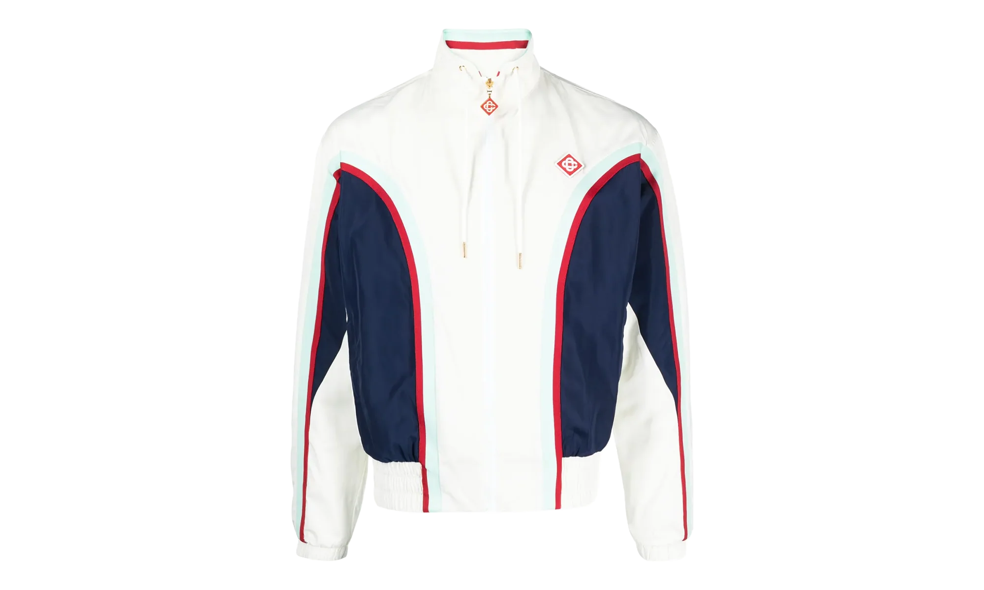 Side Panelled Track Windbreaker Jacket "White" MF23 JK 241 01 WHIT