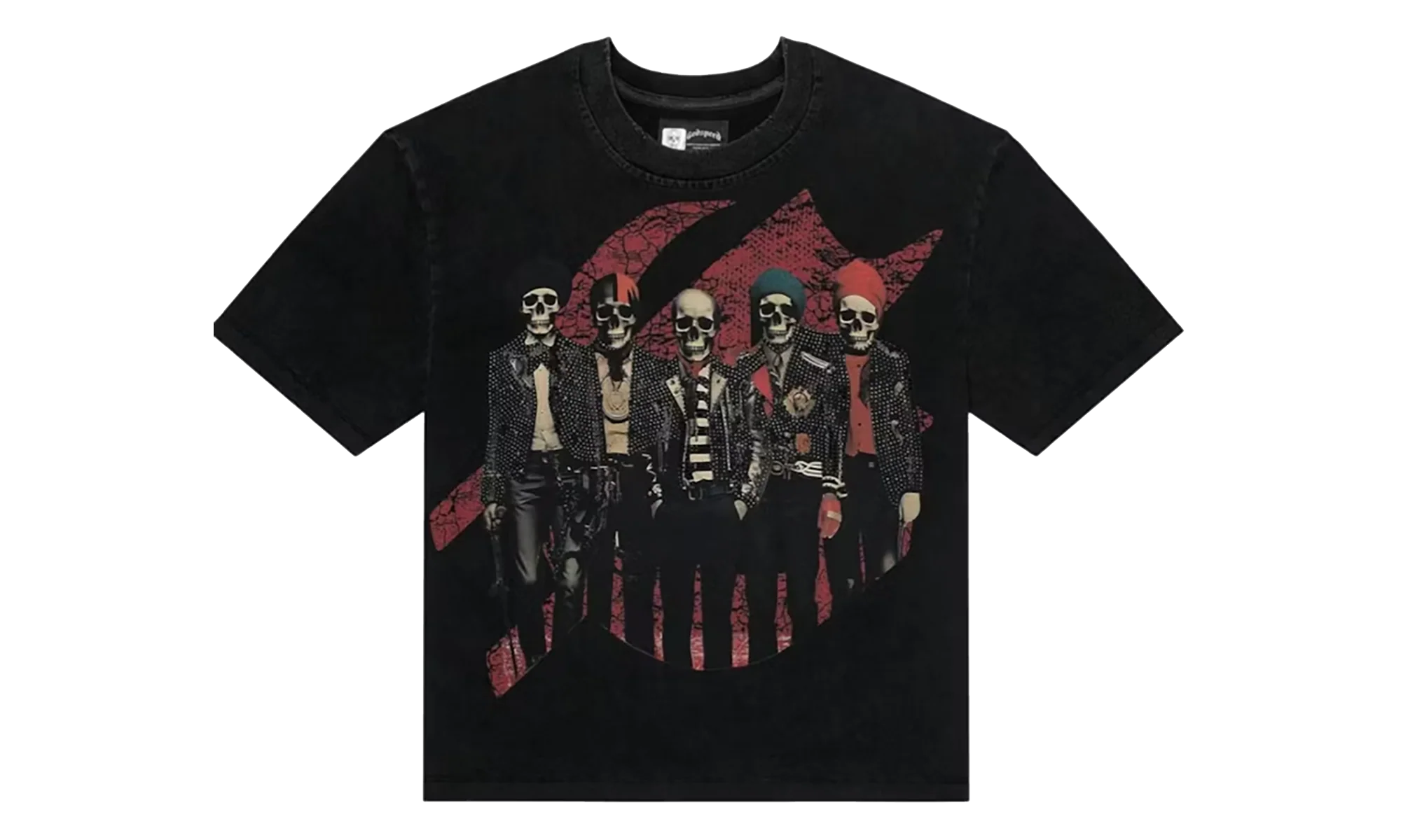 Guitar Heroes Studed T-Shirt "Black" GS140