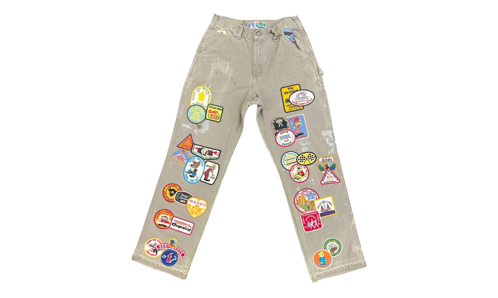 Gentlemen's Carpenter Trouser "Grey" BWA95
