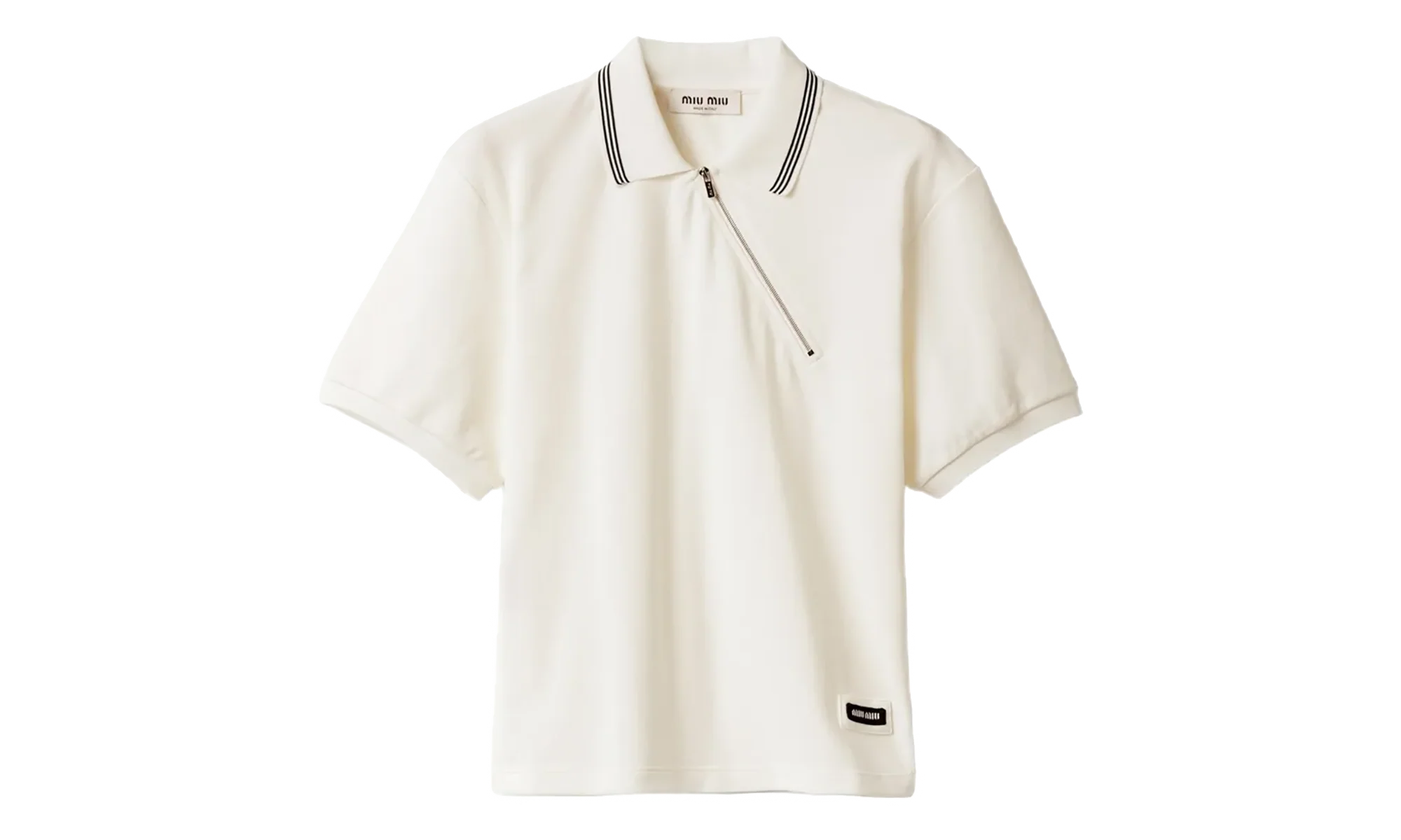 Polo Piquet Jersey WMNS "White" MJNA03 S OOO 18ZW F0009