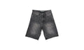 Embossed Jean Shorts "Black" 10049739