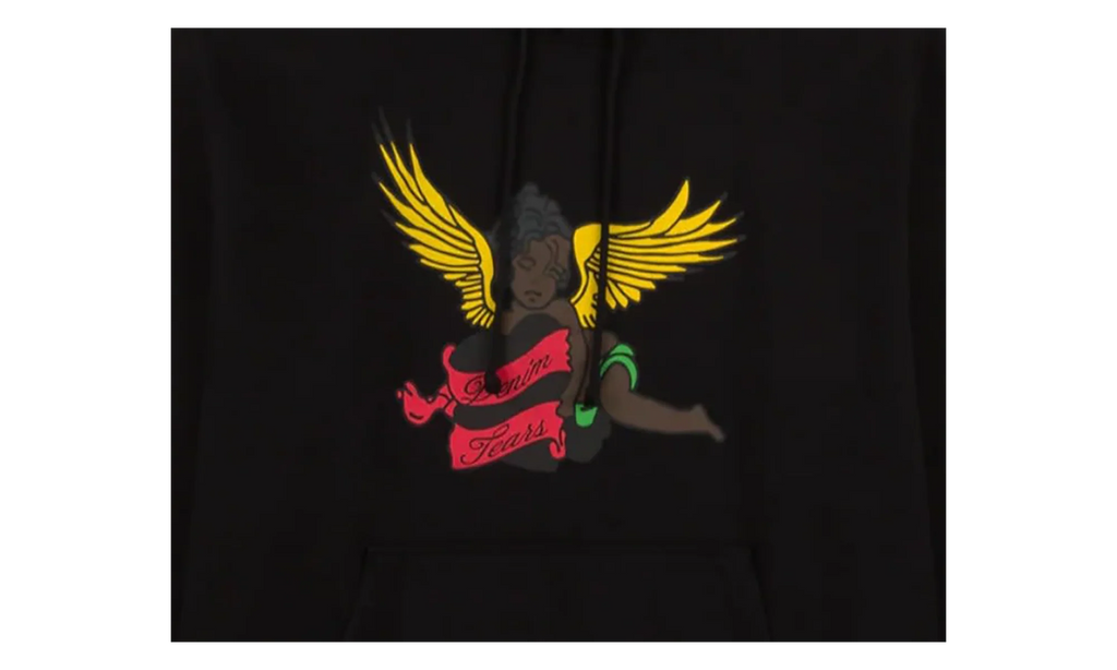 Black Cherub Hoodie "Black" DT399