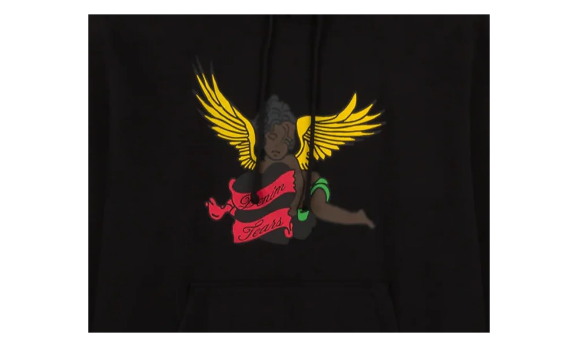 Black Cherub Hoodie "Black" DT399
