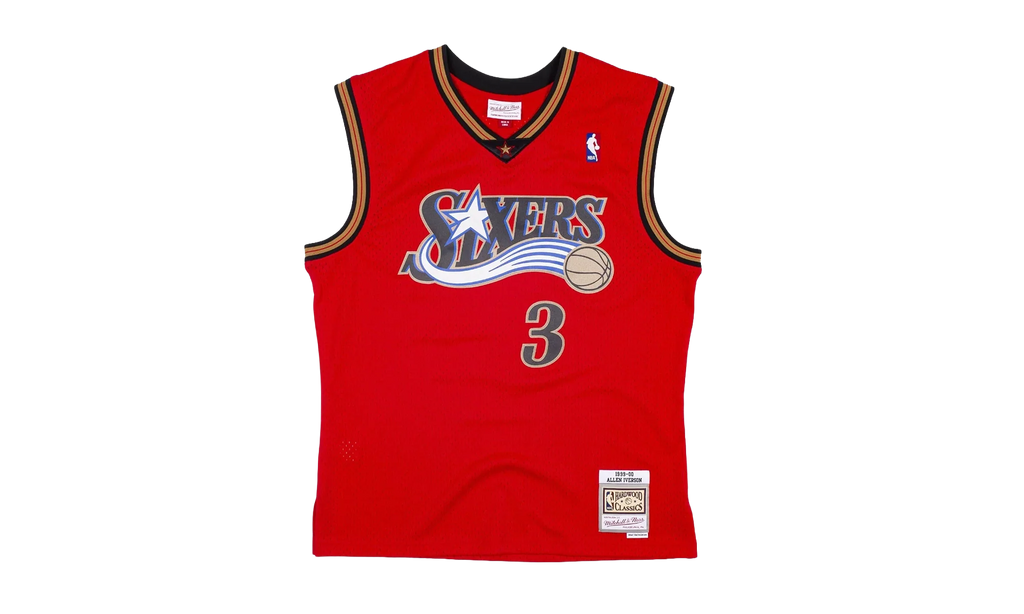 NBA Allen Iverson Reload Swingman Jersey "1999 Philadelphia 76ers - Red" SMJYCP19267 P76RED199AIV