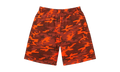 Small Box Sweatshort "SS25 - Bright Orange Camo" SU26929