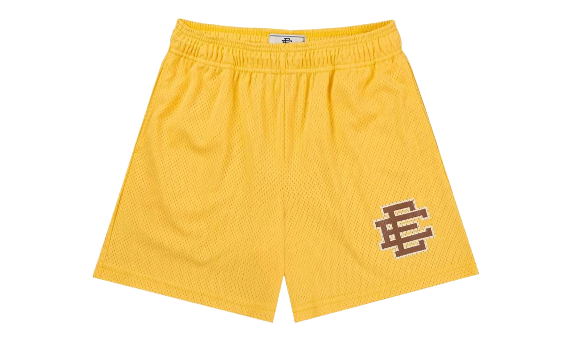 EE Basic Shorts "Cornsilk Yellow / Brown" EE249