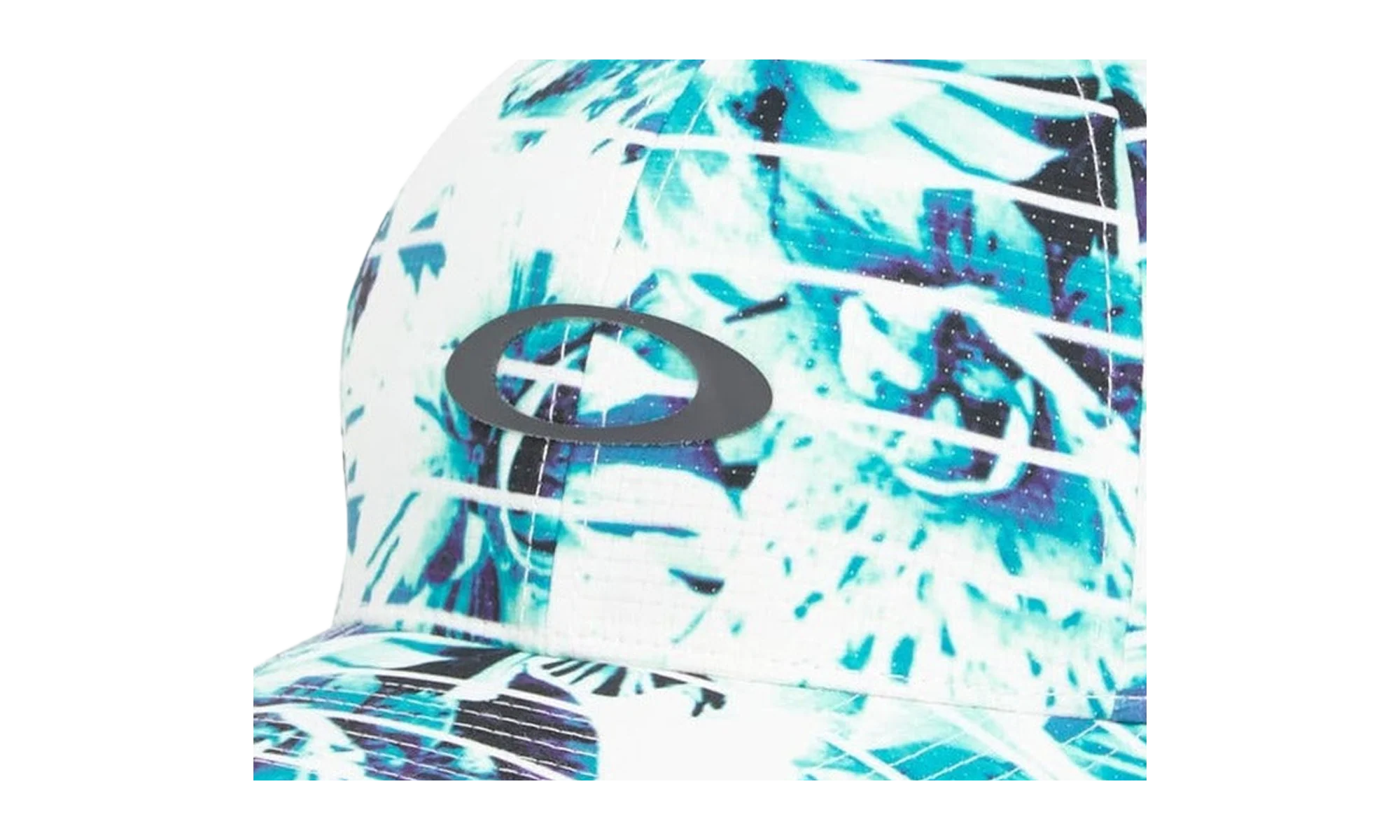 Azalea Fitted Hat "Floral Print Emerald" FOS901081 9FT