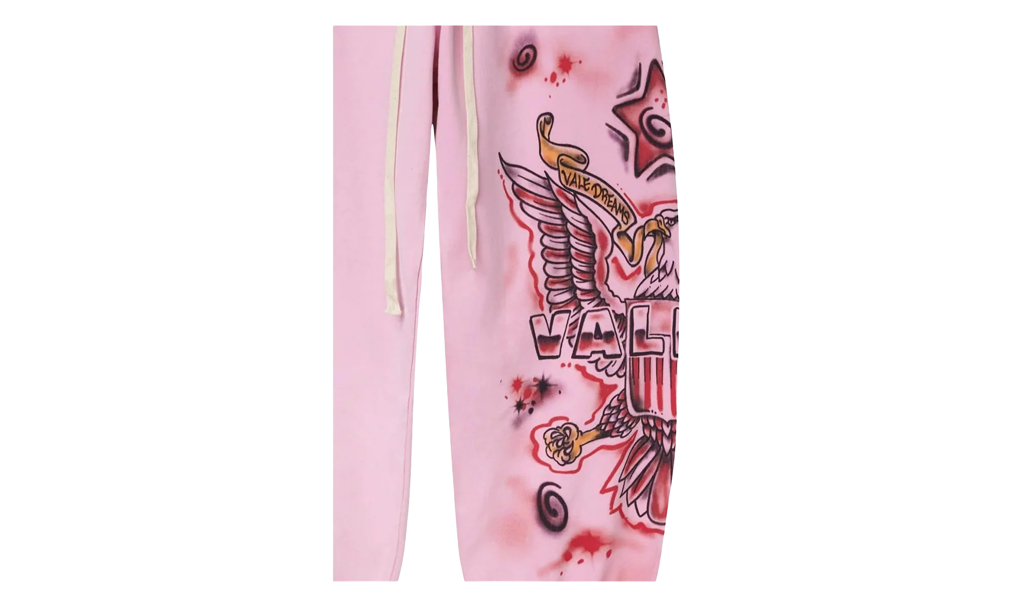 FLAG SWEATPANTS "Pink" VAL101