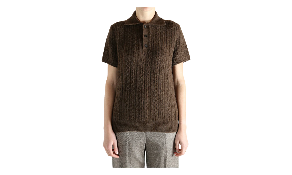 Polo Shirt WMNS "Brown" SH2GL0006 M13195 143