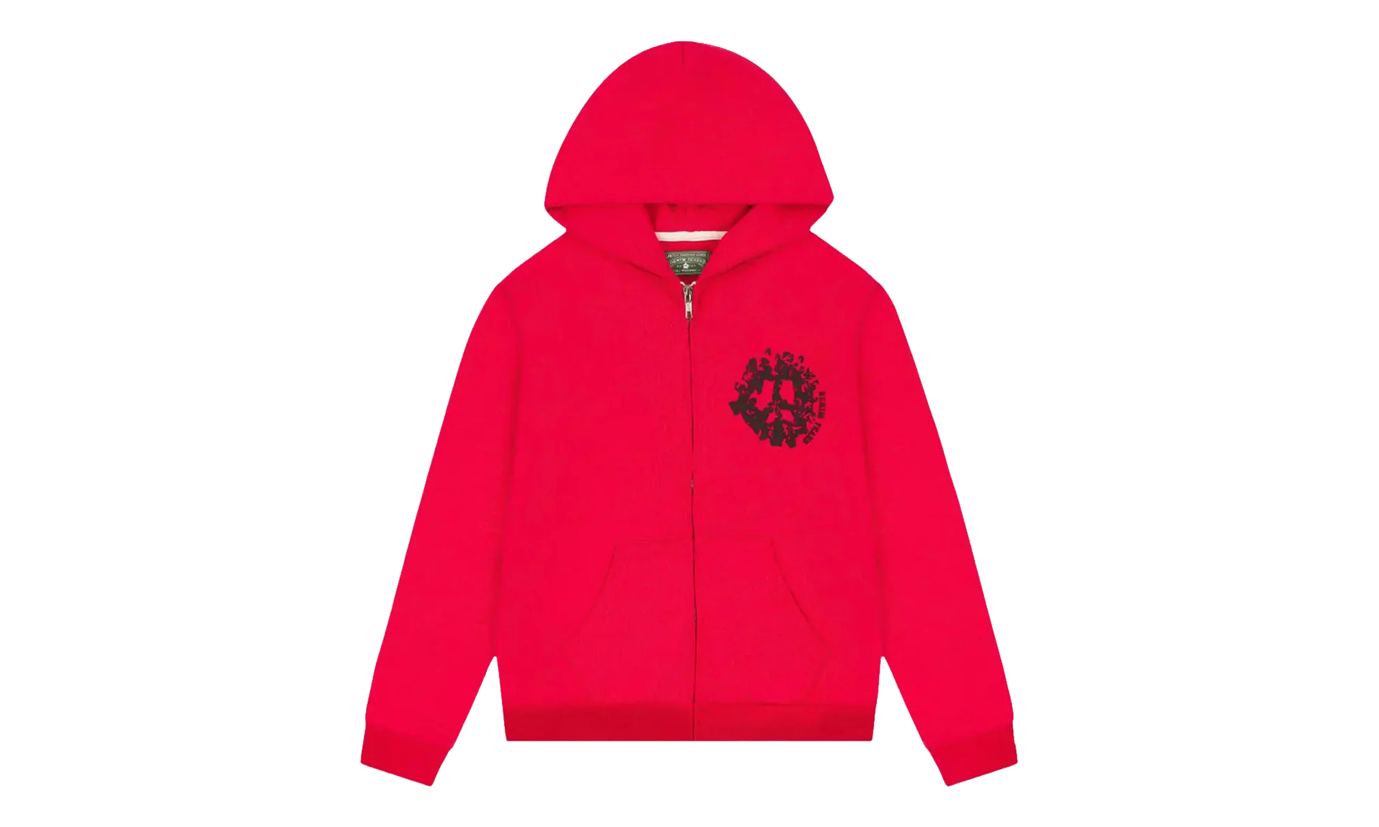 Denim University Zip Hoodie "Red" DT379