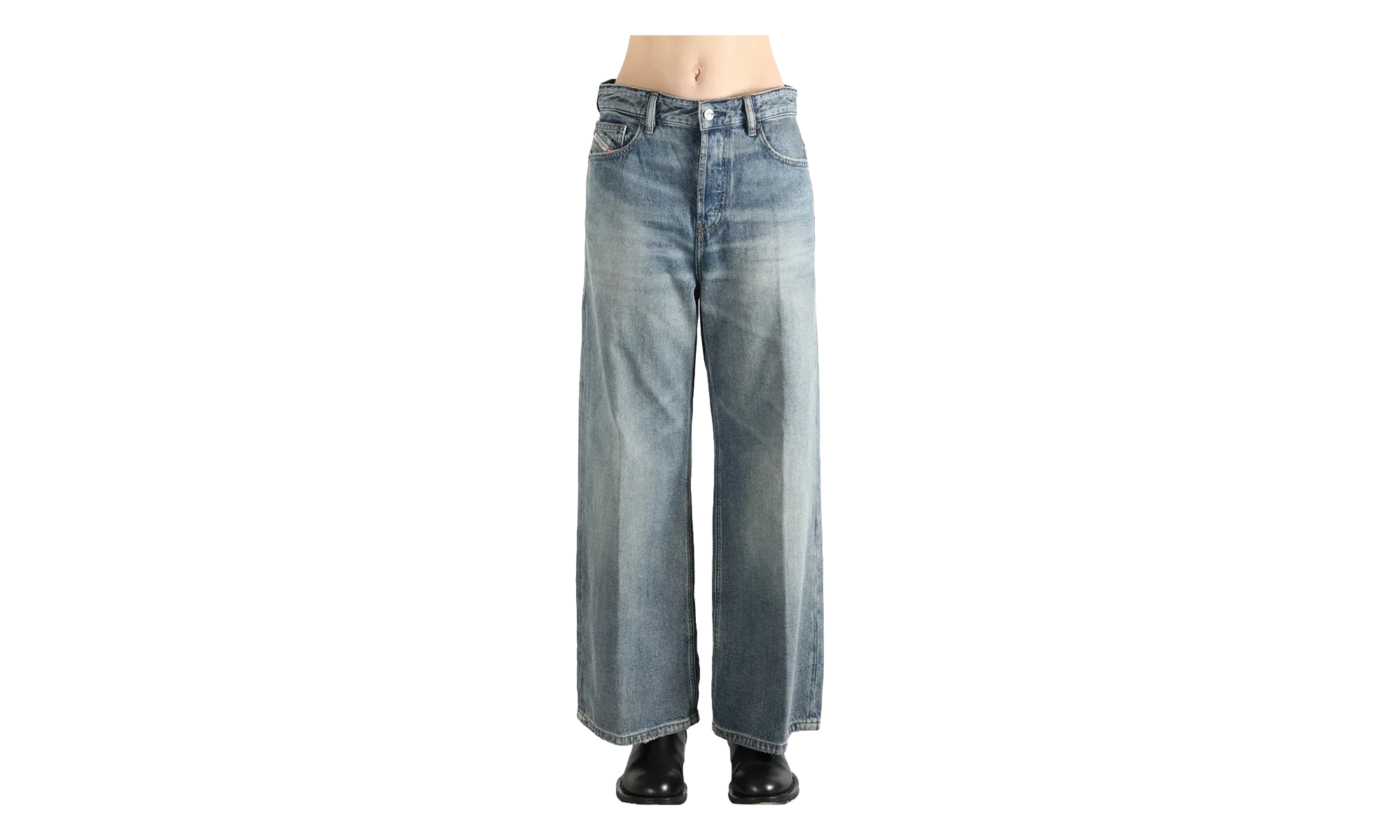 1996 D-Sire L.28 Trousers WMNS "Denim" A13495 0BEBL 01
