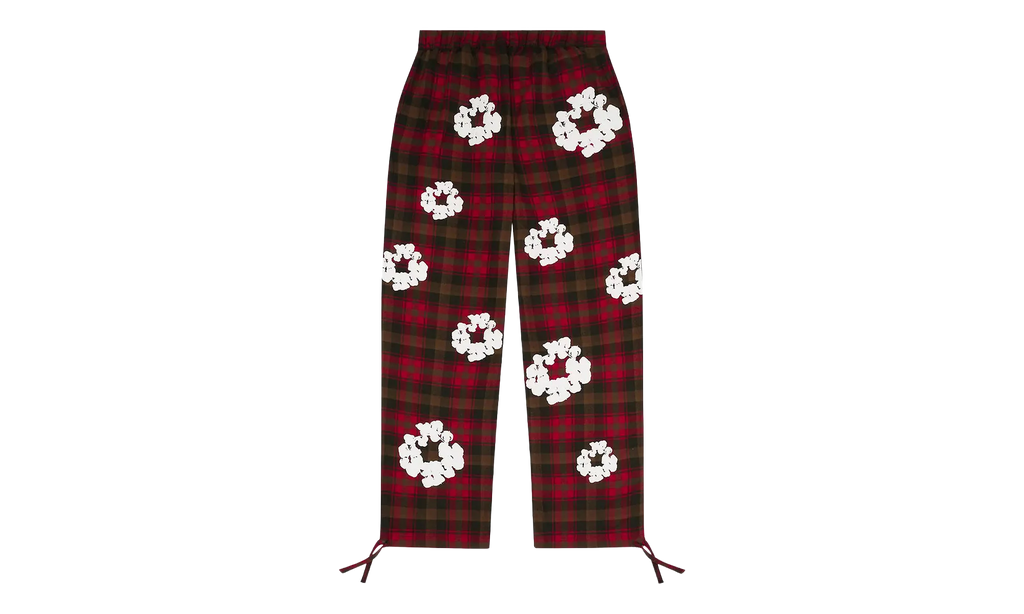 Wreath Pajama Pants "Red" DT383