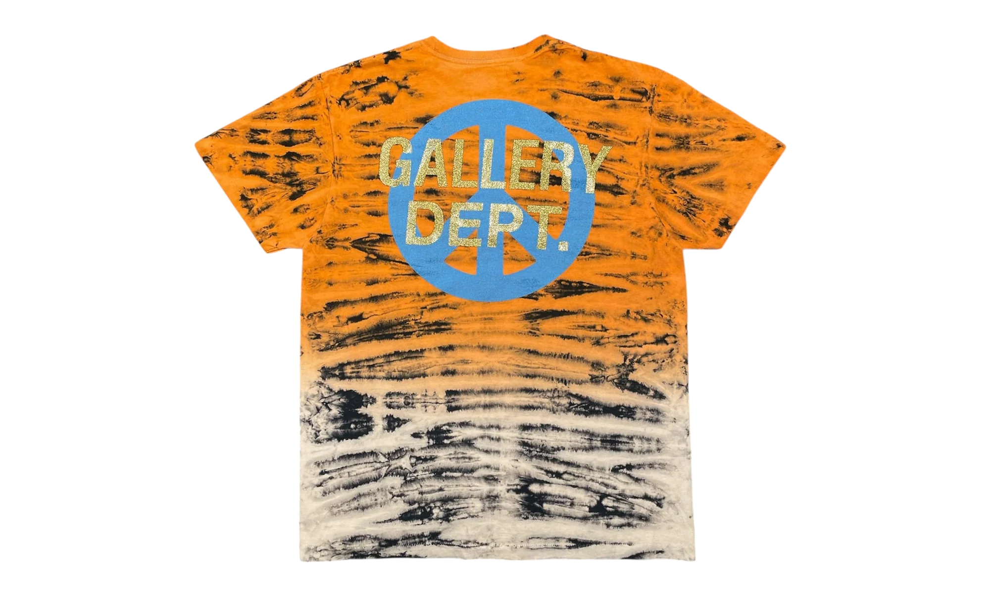Miami Beach Logo Short Sleeve Tee Shirt "Tie Dye Orange Multi" GDMSBESSTSOB