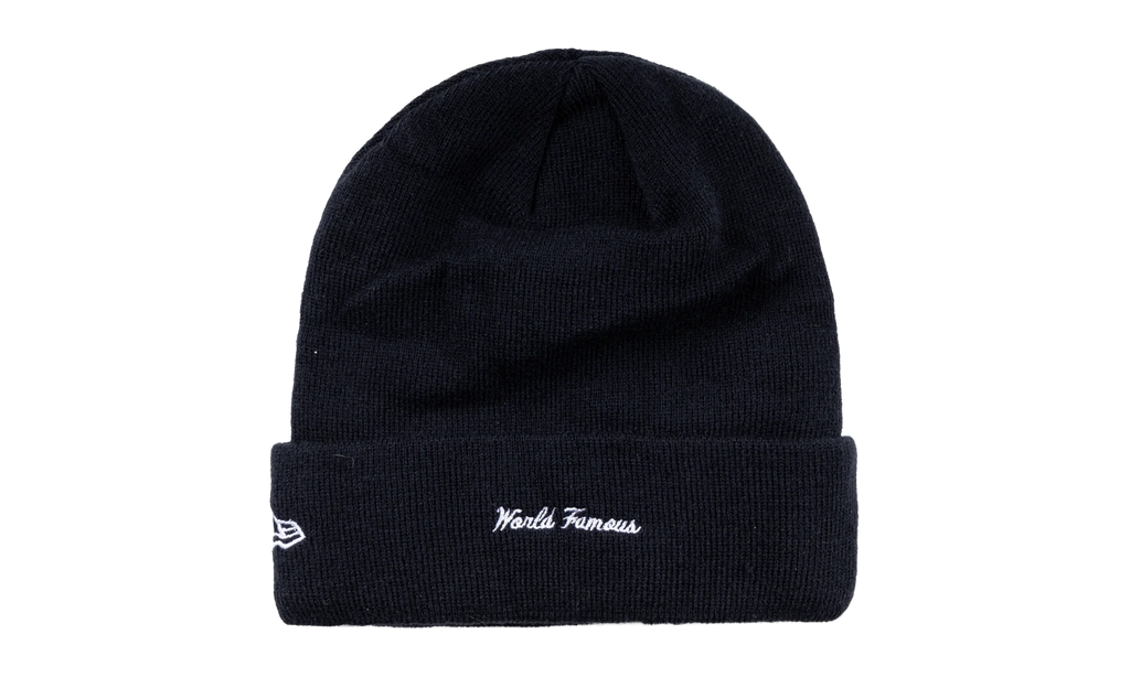 New Era Box Logo Beanie "FW16 - Navy" SU27479