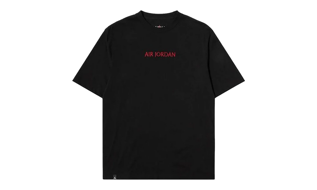 Air Jordan Essential Tee "Black / Red" DO6098 010