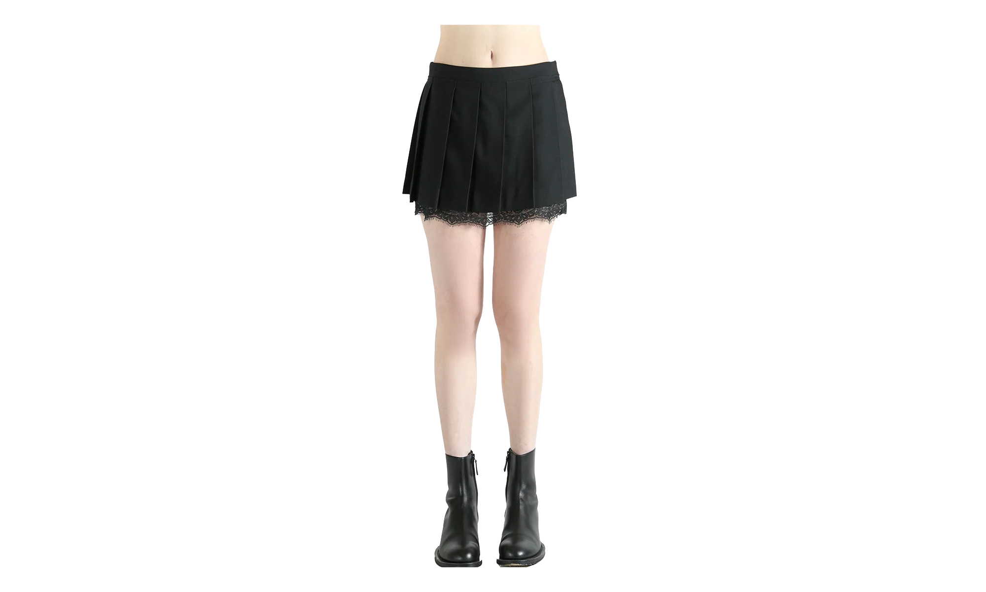 Mini Pleated Skirt WMNS "Black" FN WN SKIR000906 BLACK
