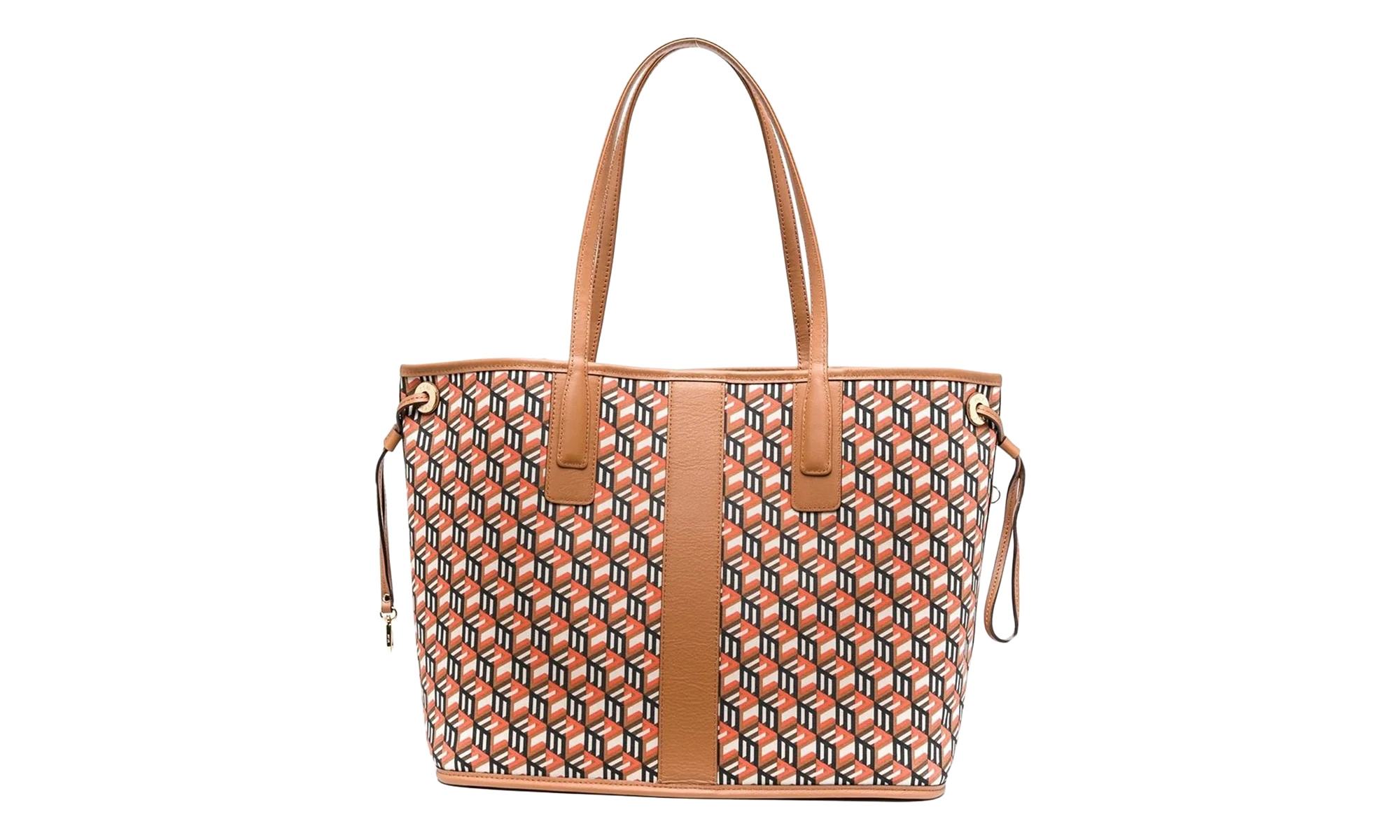 Liz Vi Shopper Reversible Bag "COGNAC - Medium" MWPCSVI01 COGNAC