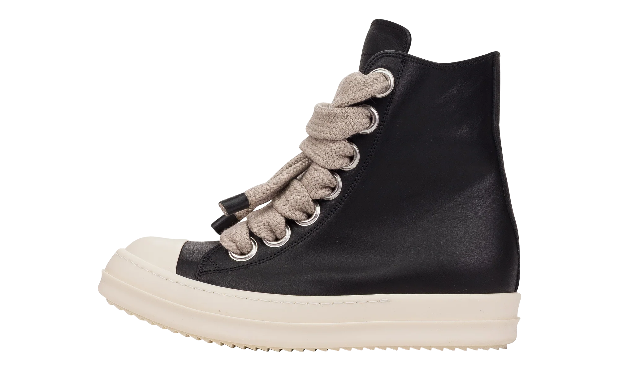 Leather Jumbolace Sneaker "Black" RP02E4878L COW2 911