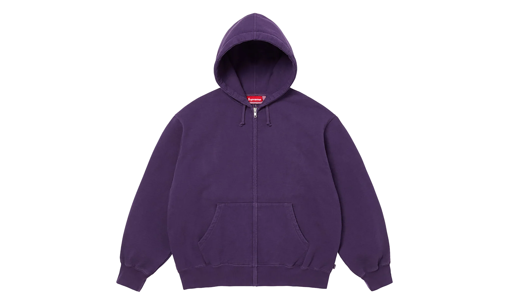 Cut Out Zip Up Hoodie "Dark Purple" SU27263