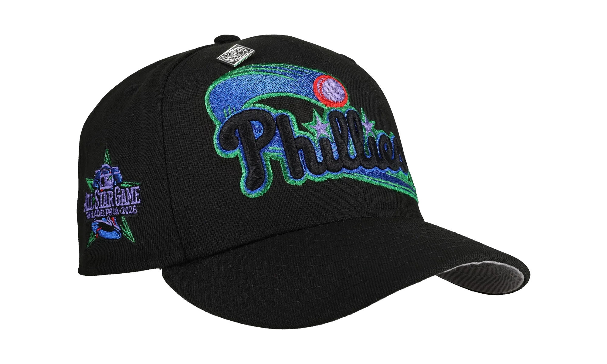 59FIFTY Philadelphia Phillies 2026 All Star Game Fitted Hat "Black Swoosh" NE451