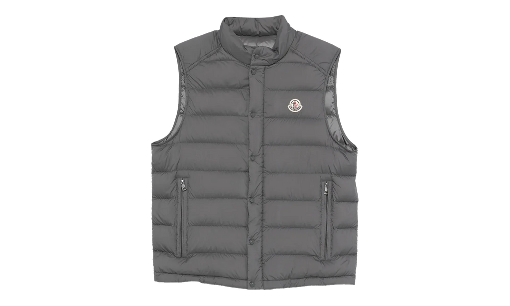 Barthe Stand Up Collar Vest "Thunderstorm" MON62