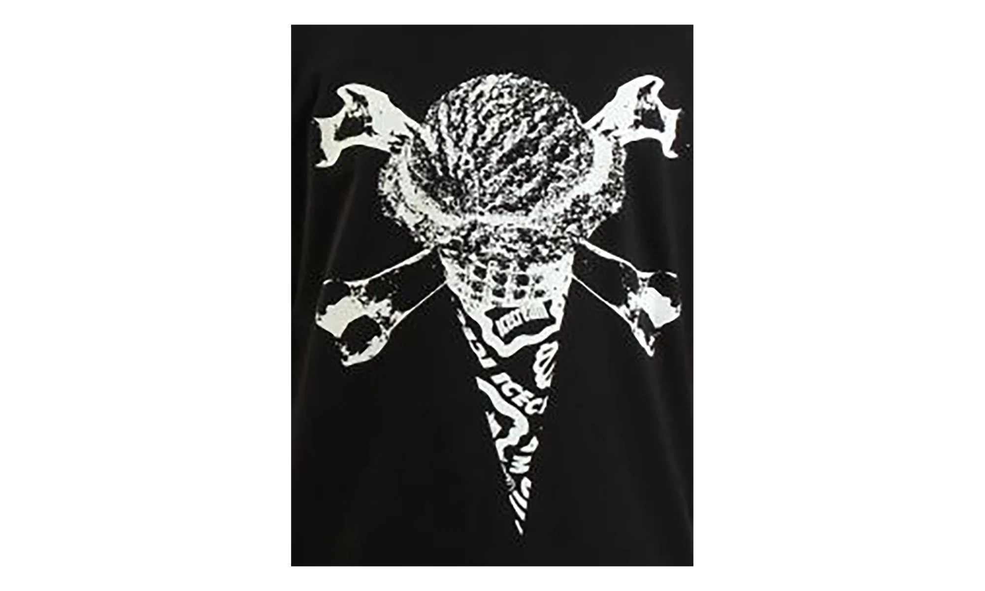 Bones Short Sleeve Tee "Black" 451 8202 Black