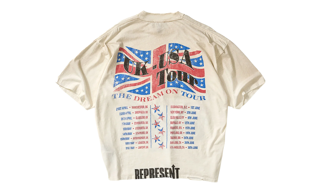 Dream On Tour SS Tee "White" MLM100593-WE
