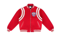Satin Varsity Jacket "Red" RHPS24JA08613135