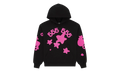 BELUGA ANGEL NUMBER HOODIE "Black/Pink" SP5der404