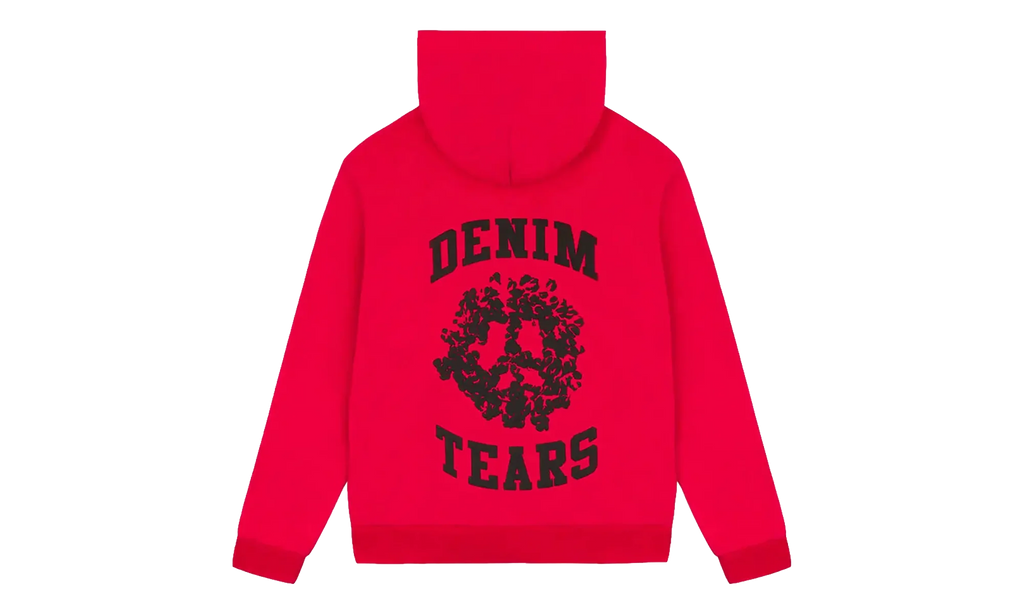 Denim University Zip Hoodie "Red" DT379