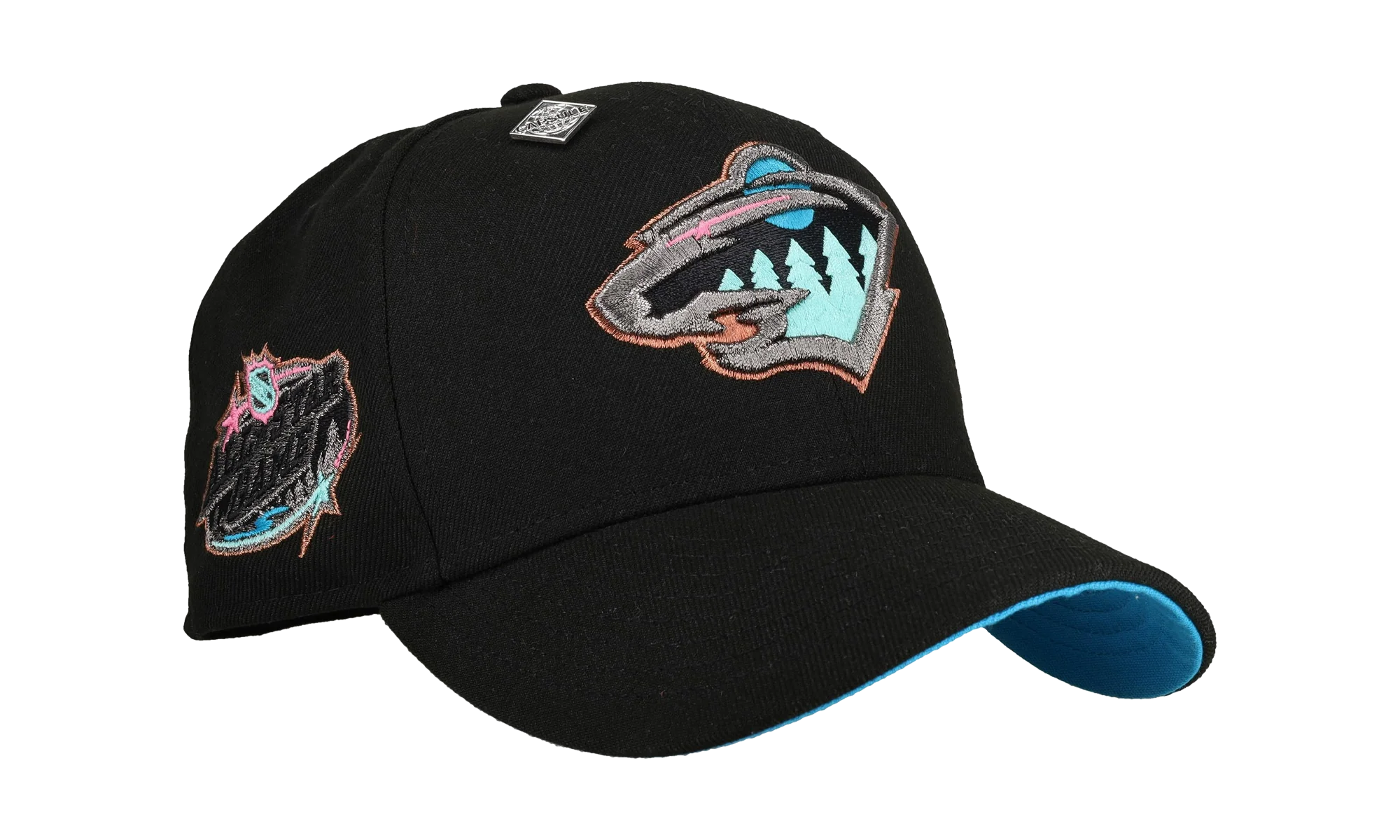 59FIFTY Minnesota Wild 2004 All Star Game Fitted Hat "Blue Moon / Black" NE432
