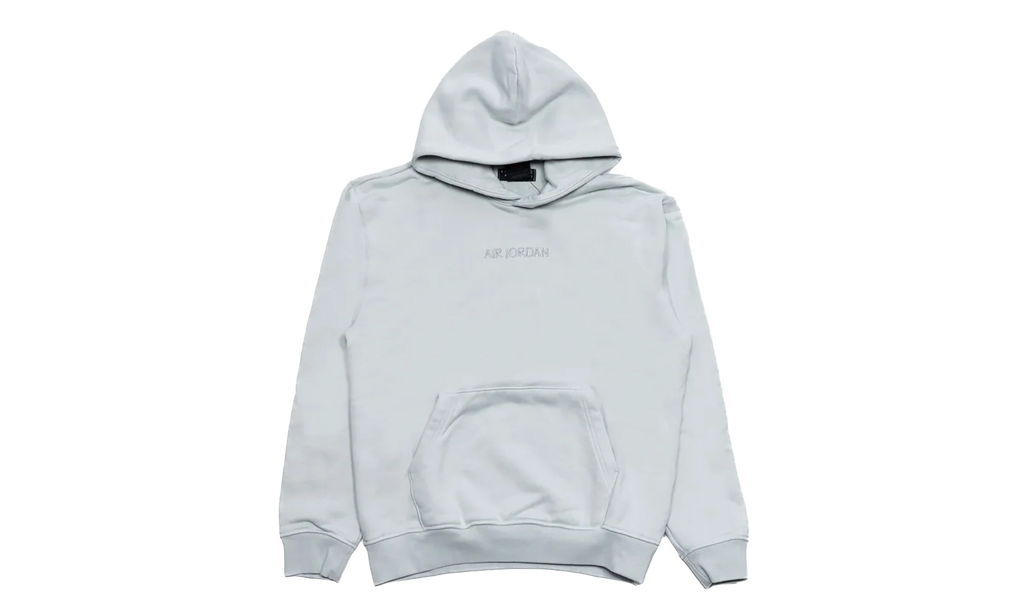 Air Jordan Wordmark Fleece Hoodie "White / Silver" FJ1966 034