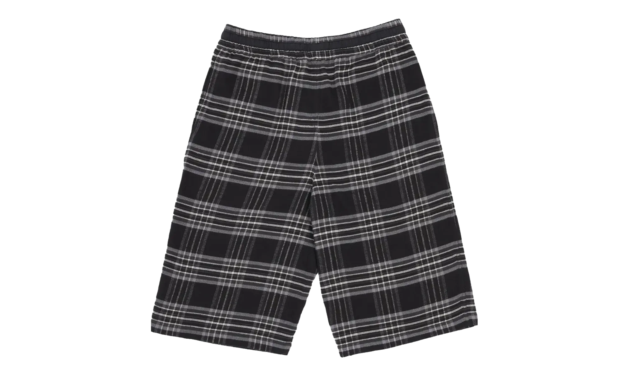 After School Flannel Shorts Cross Patch "Black" CHRM1087