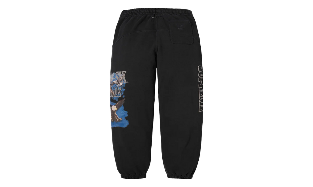 MM6 Maison Margiela Eagle Sweatpant "SS26 - Black" SU27198