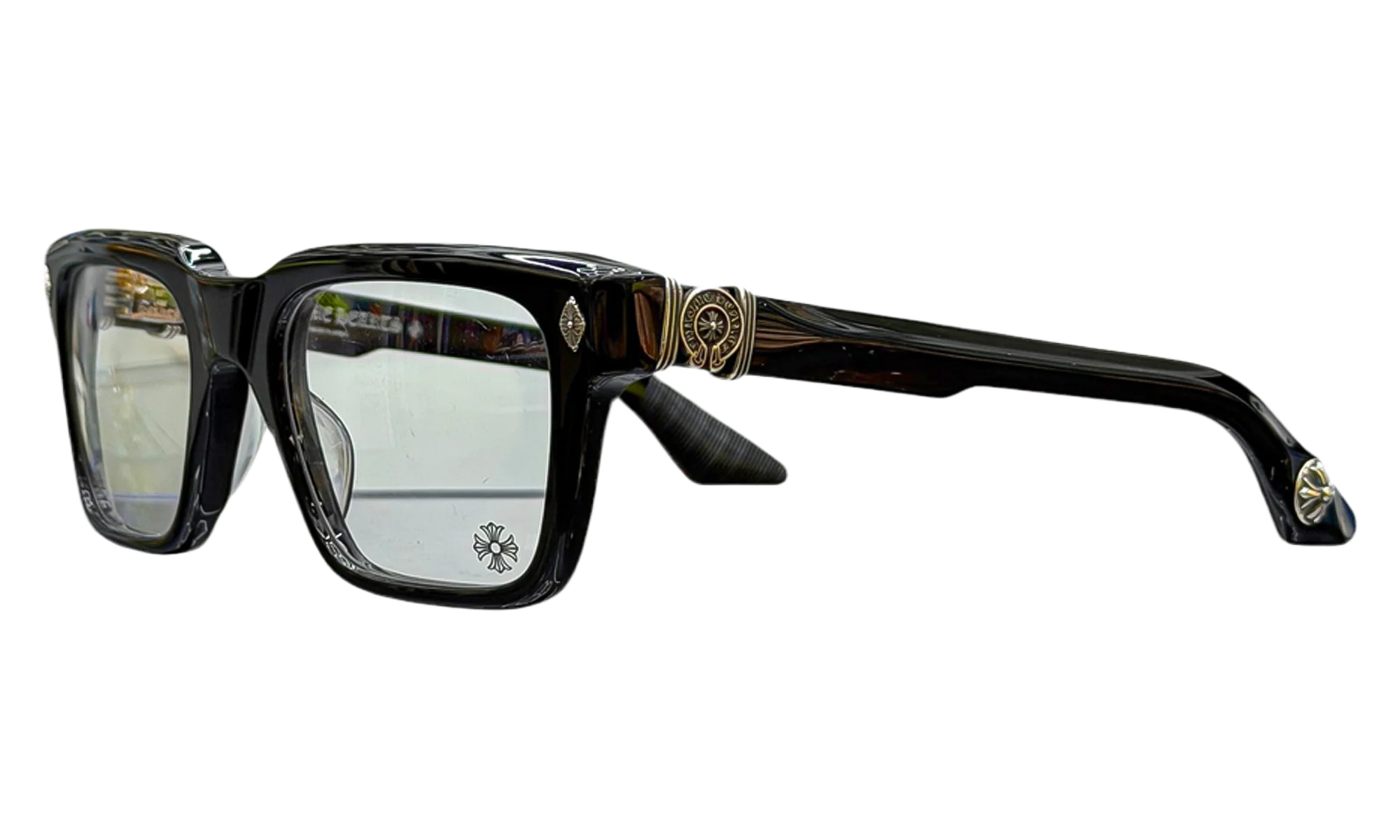 Halllamanass Glasses "Black/Silver" CHRM0926