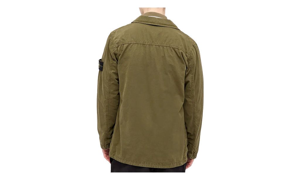 Tela Smerigliata Canvas 3 Pocket Jacket "Olive Green" 7415439WN V0158