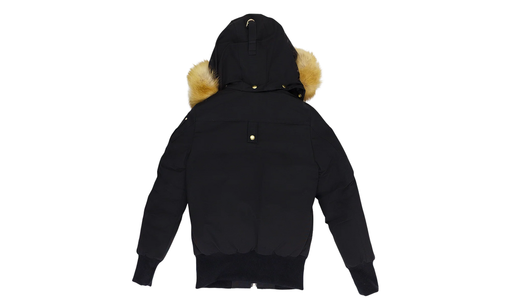 Sainte Flavie Bomber Jacket "Black / Gold" MSK-WOTW-0026