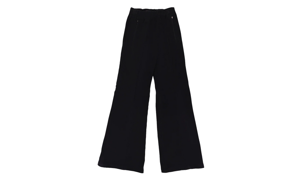 WIDE LEG SWEATPANTS "Black" WLSB001