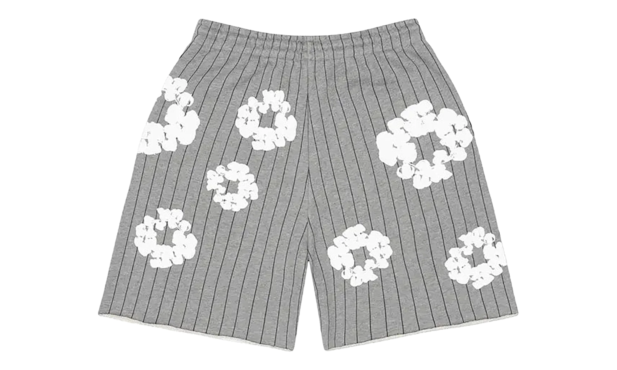 Pinstripe Wreath Sweatshorts "Grey" DT537