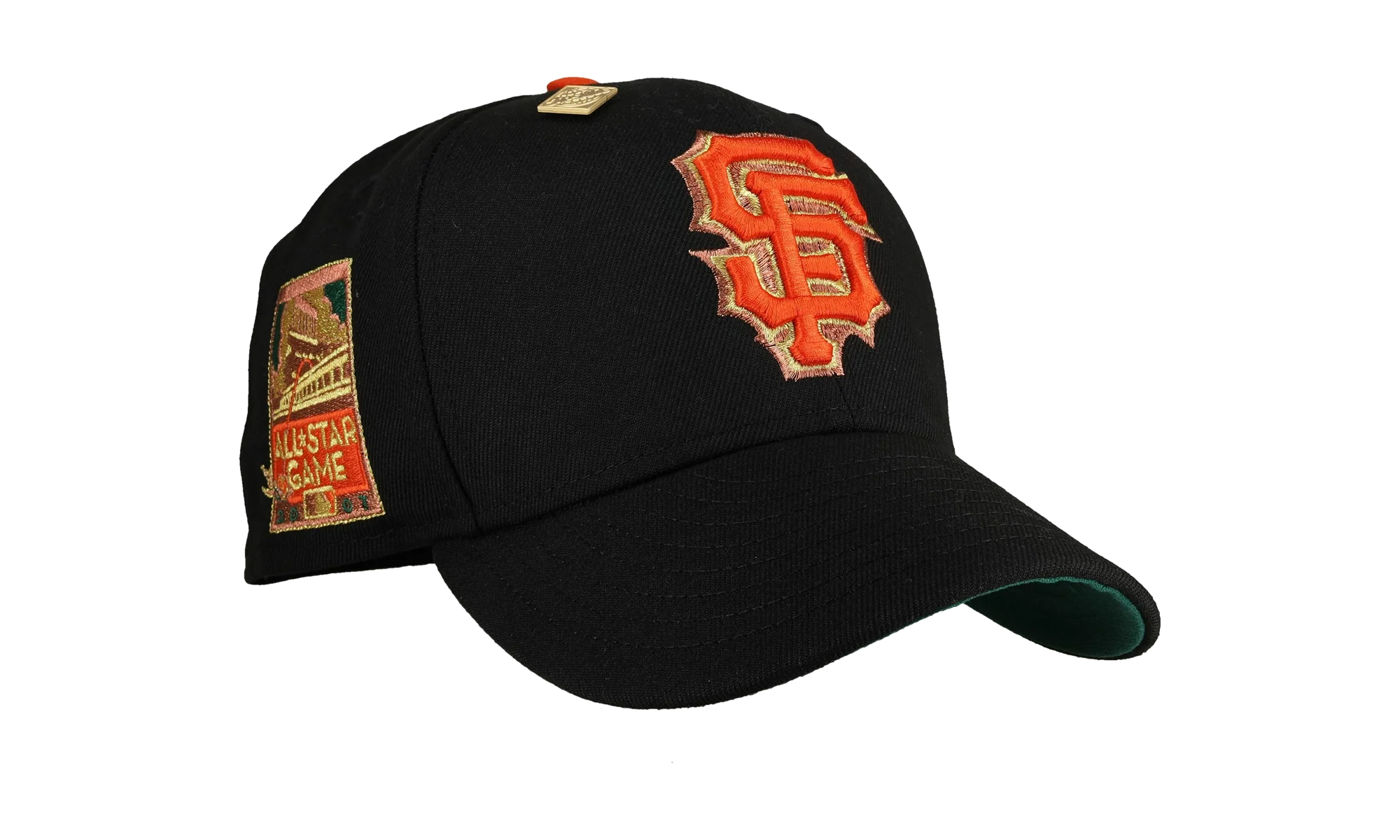 59FIFTY San Francisco Giants 2007 All Star Game Fitted Hat "Black / Copper / Gold" NE361